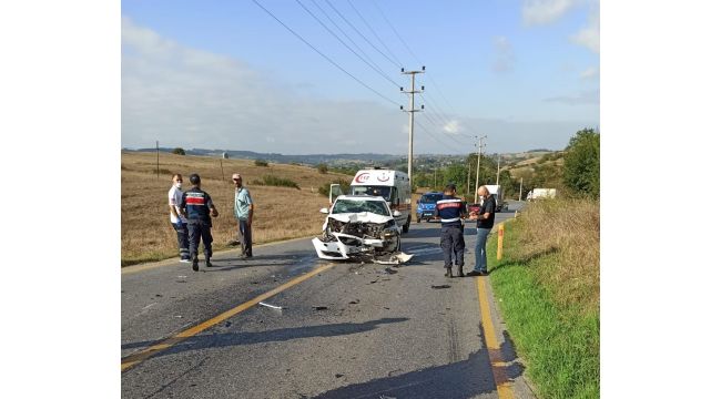 Otomobil ile motosiklet çarpıştı: 1 ölü