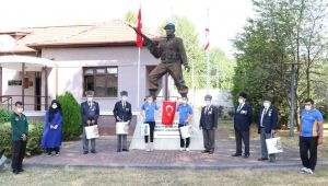 Özel öğrencilerin en özel ziyareti gazilere