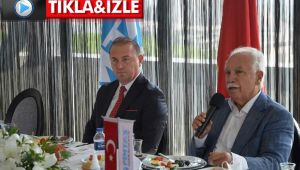 Pimtaş, Doğu Perinçek'i ağırladı