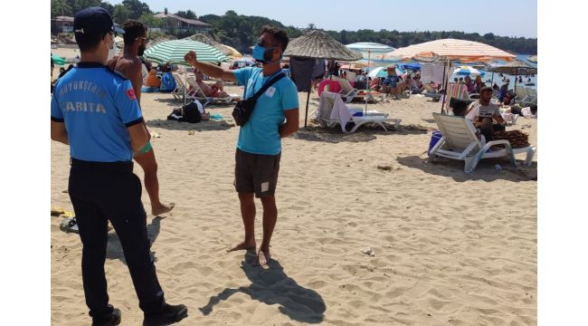 Plajlardaki denetimler devam ediyor