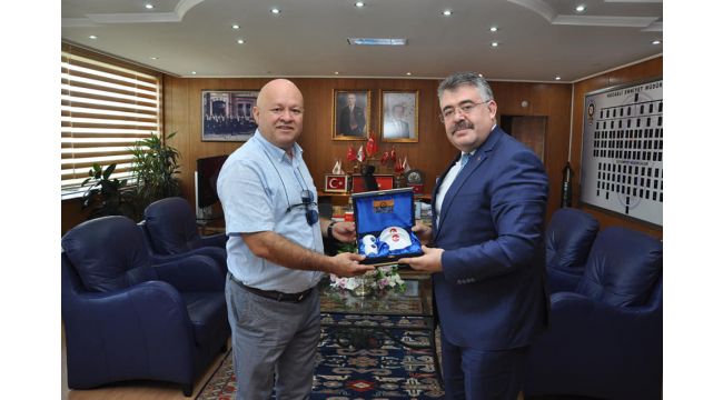 Sarıkaya'dan İl Emniyet Müdürü Tipioğlu'na ziyaret