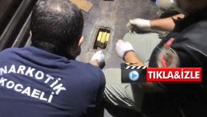 Kocaeli'de 132 kilo 800 gram eroin ele geçirildi
