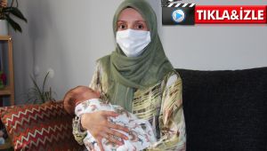Tüm organları ters olan kadın doğum yaptı