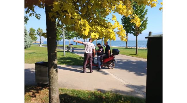 Yaya yollarına giren motosikletlere sıkı denetim