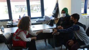 Askıda tablet kampanyasında çocukların yüzü gülüyor