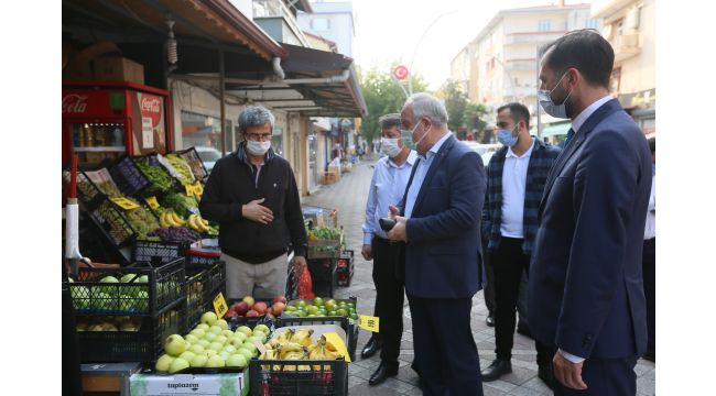 Aygün: Esnaflarımızın her zaman yanındayız