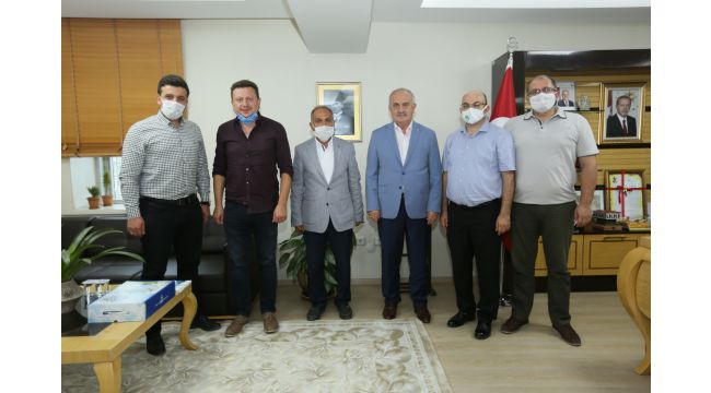 Başkan Aygün istişarelere devam ediyor