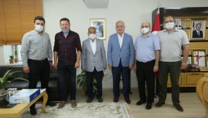 Başkan Aygün istişarelere devam ediyor