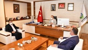 Başkan Çiftçi, AK Parti ve MHP'yi ağırladı