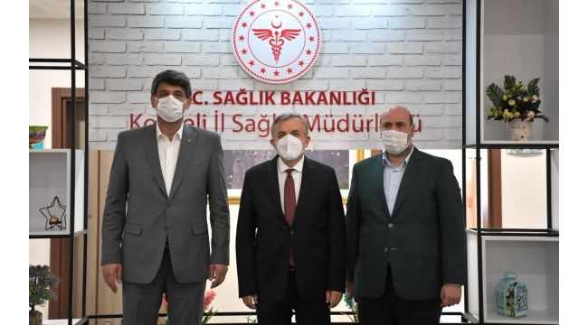 Başkan Kocaman'dan protokol ziyaretleri