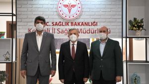 Başkan Kocaman'dan protokol ziyaretleri
