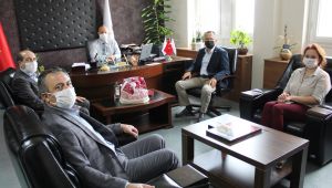 Beşhekim Güneş'e komşu ilçeden ziyaret