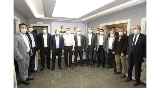 Büyükgöz ve Kaya'dan, Mehmet Dinç'e ziyaret