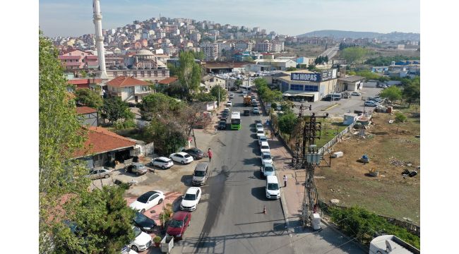 Çayırova Yavuz Sultan Selim Caddesi yenilendi