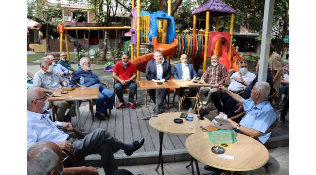 CHP Kocaeli partinin çınarlarıyla buluştu