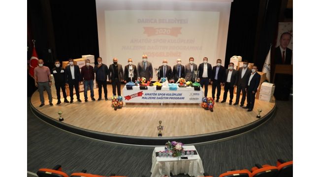 Darıca Belediyesi'nden amatöre önemli destek