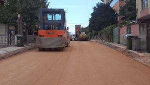 Darıca’da asfalt ve parke çalışmaları