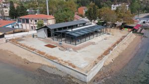 Darıca’daki yeni restoran sahil parkına yakışacak