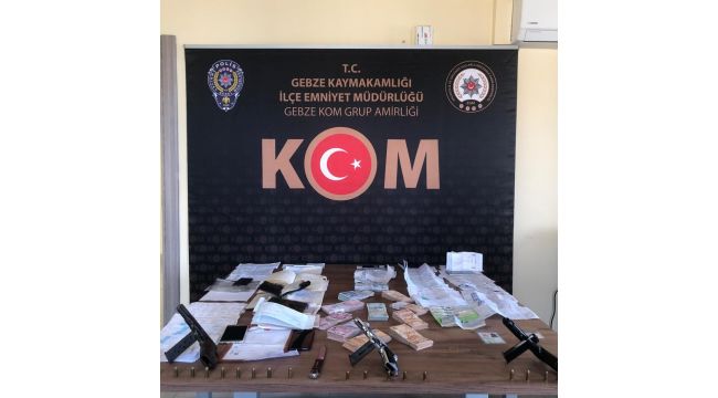 Dilovası’nda tefecilikten 8 kişi tutuklandı