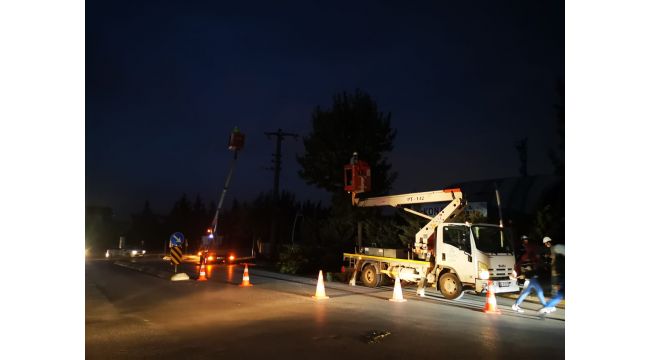 Fırtınanın sebep olduğu kesintilere SEDAŞ müdahale etti