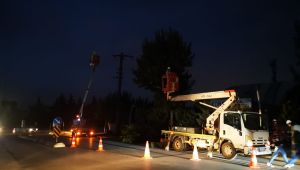 Fırtınanın sebep olduğu kesintilere SEDAŞ müdahale etti