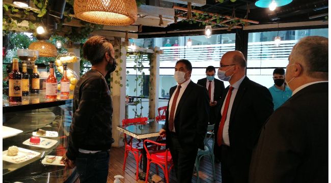 Gebze’de koronavirüs denetimleri sürüyor