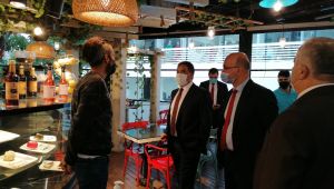 Gebze’de koronavirüs denetimleri sürüyor