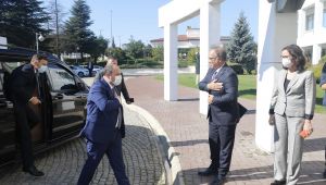GOSB Başkanı Yıldırım, Bakan Varank'ı ağırladı
