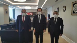 Hamza Şayir ve İlhan Yıldırım Ankara'da