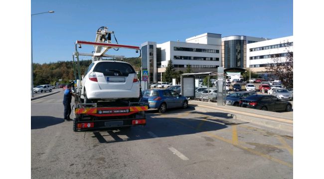 Hatalı parklanma yapan araçlara ceza