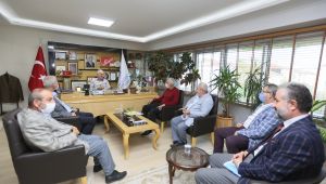 İlim Yayma Cemiyeti’nden Başkan Aygün’e ziyaret