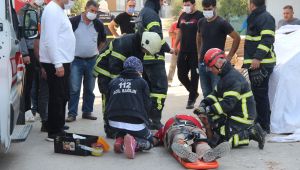 İşçiler asansör boşluğuna düştü: 1'i ağır 2 yaralı