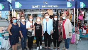 İZMEK el emeği pazarına büyük ilgi