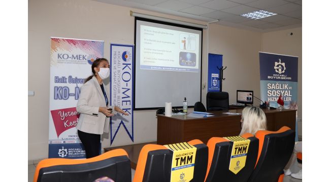 KO-MEK Çocuk Oyun Odası personeline Koronavirüs eğitimi