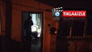 Kocaeli'deki bina yangını vatandaşları sokağa döktü