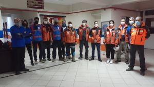 Kocaeli’den 11 AFAD gönüllüsü İzmir’e yardıma gidiyor