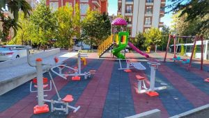 Köşklüçeşme’ye yeni bir park alanı yapıldı