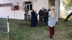 Kuran kursunda çıkan yangın korkuttu