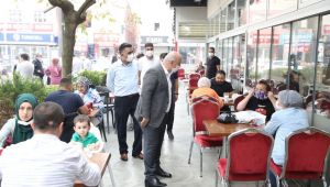 Muzaffer Bıyık vatandaşı dinledi