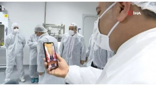 Sağlık Bakanı Koca'dan Cumhurbaşkanı Erdoğan'a aşı müjdesi
