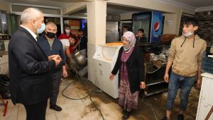 Tüm imkanlarımızla hemşerilerimizin yanındayız