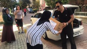 Ünlü golfçüden 3 bin aileye yardım kolisi