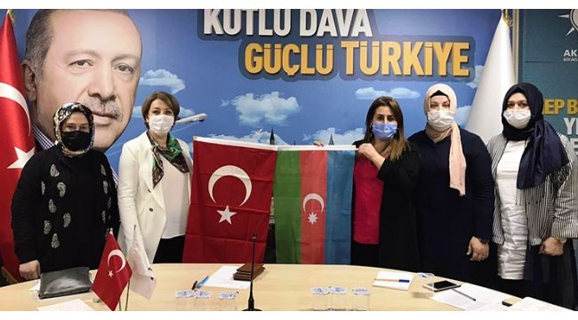 Yasemin Özdemir'den Azerbaycan'a destek