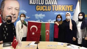 Yasemin Özdemir'den Azerbaycan'a destek
