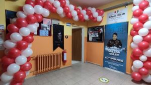 15 Temmuz şehidinin adına yapılan kütüphane doğum gününde açıldı