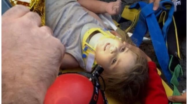 91 saat sonra gelen mucize: Ayla bebek kurtarıldı