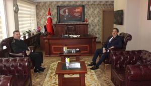 Albay İlbayı'dan Kaymakam Güler'e ziyaret