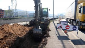 Alt yapı çalışmasında bin metrelik kısım tamamlandı