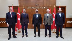 Başkan Aygün'den Vali Karaloğlu’na ziyaret