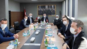 Başkan Büyükakın GEBKİM'i ziyaret etti